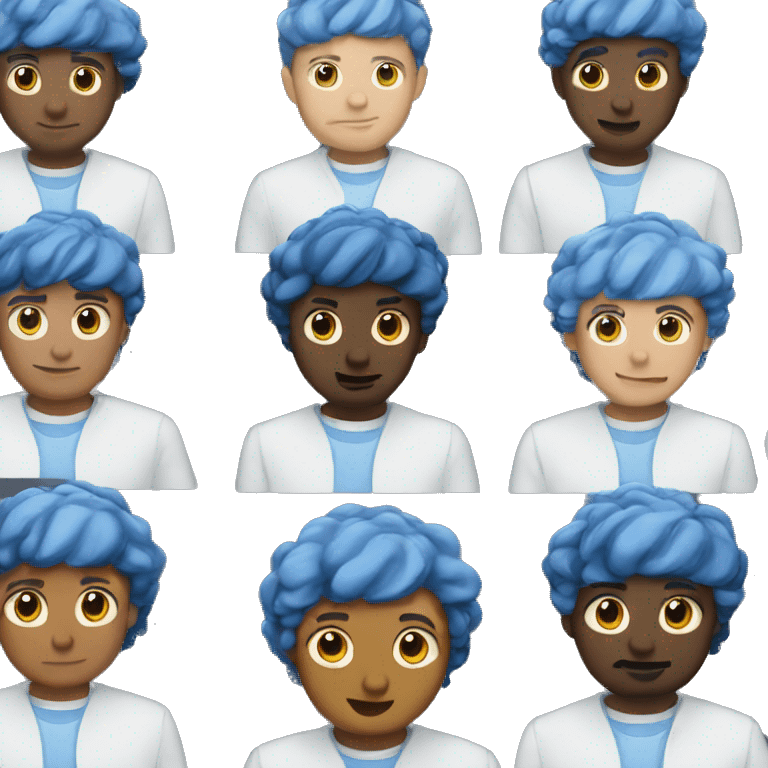 Blue Netflix ￼ emoji