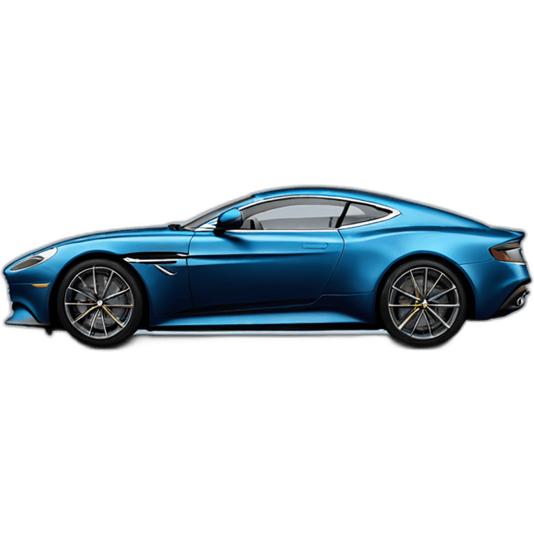 Aston Martin azul emoji