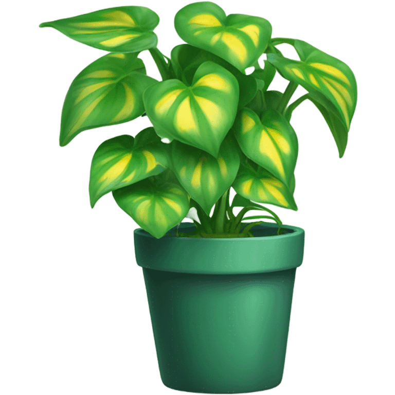 Pothos plant emoji