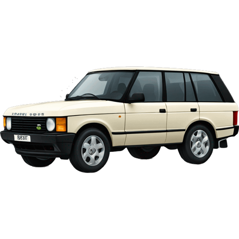 Old Range Rover  emoji