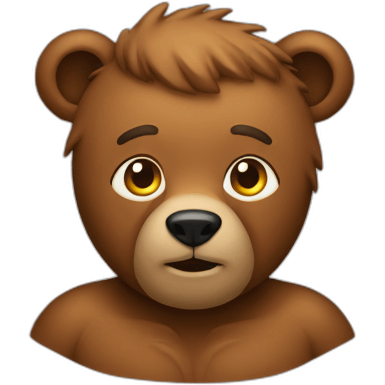 bear man emoji