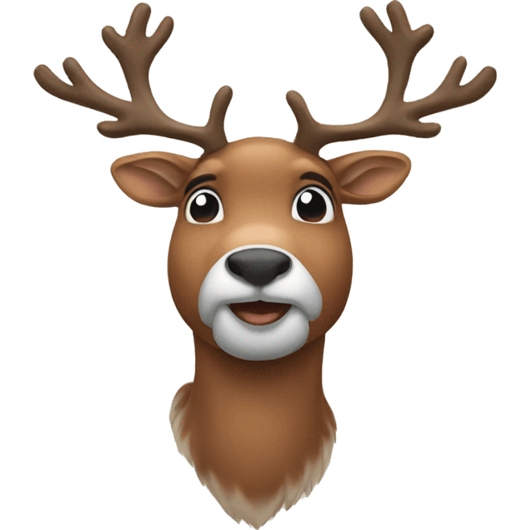 reindeer  emoji