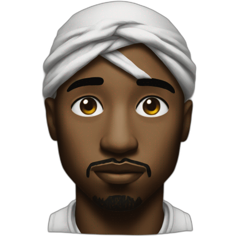 tupac sad emoji