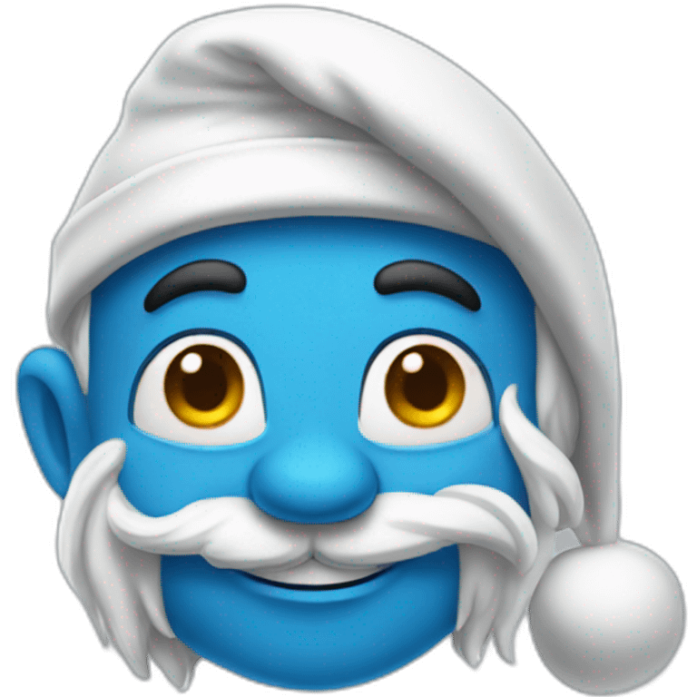 Smurf emoji