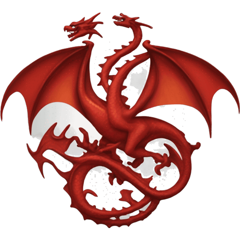 Targaryen dragons symbol emoji