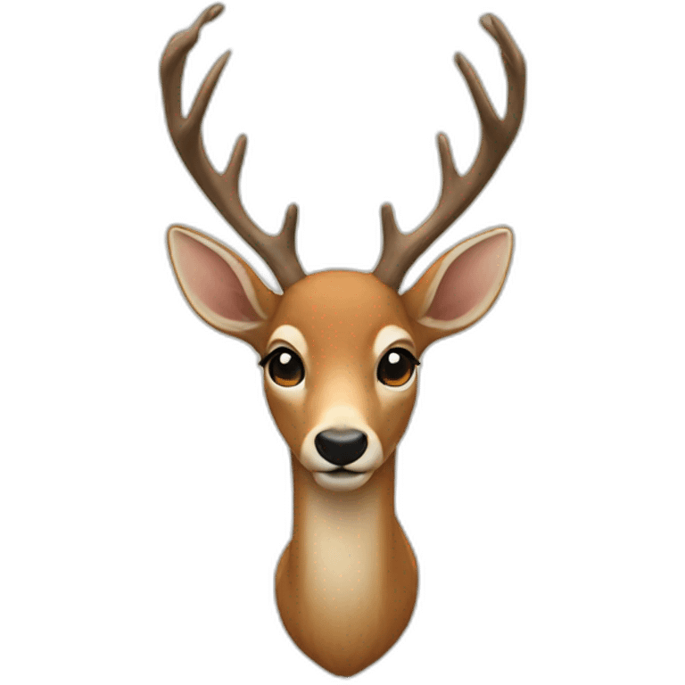 not deer emoji