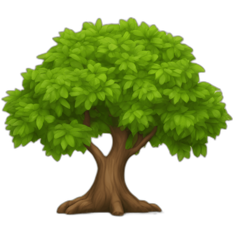 A tree emoji