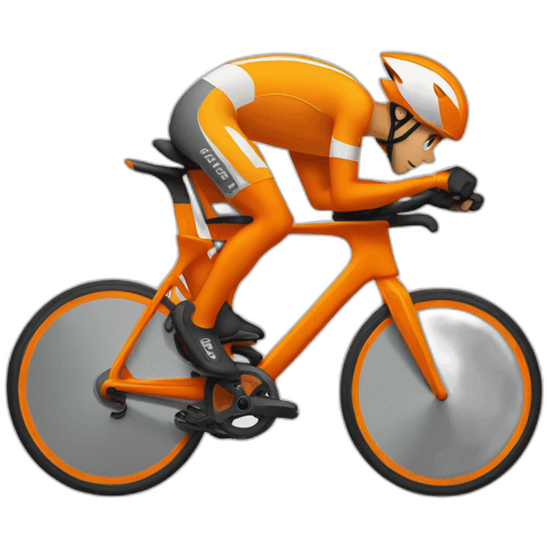 Orange vélodrome emoji