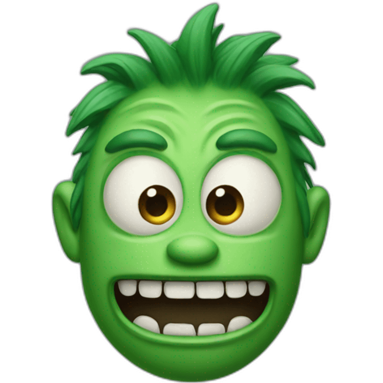 Green monster emoji