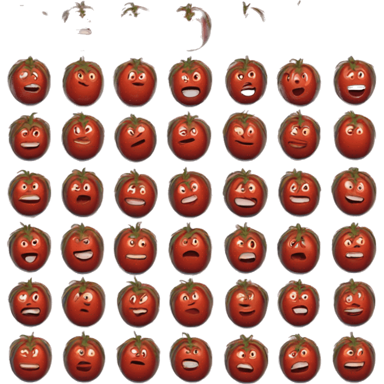 Awesome tomato human emoji