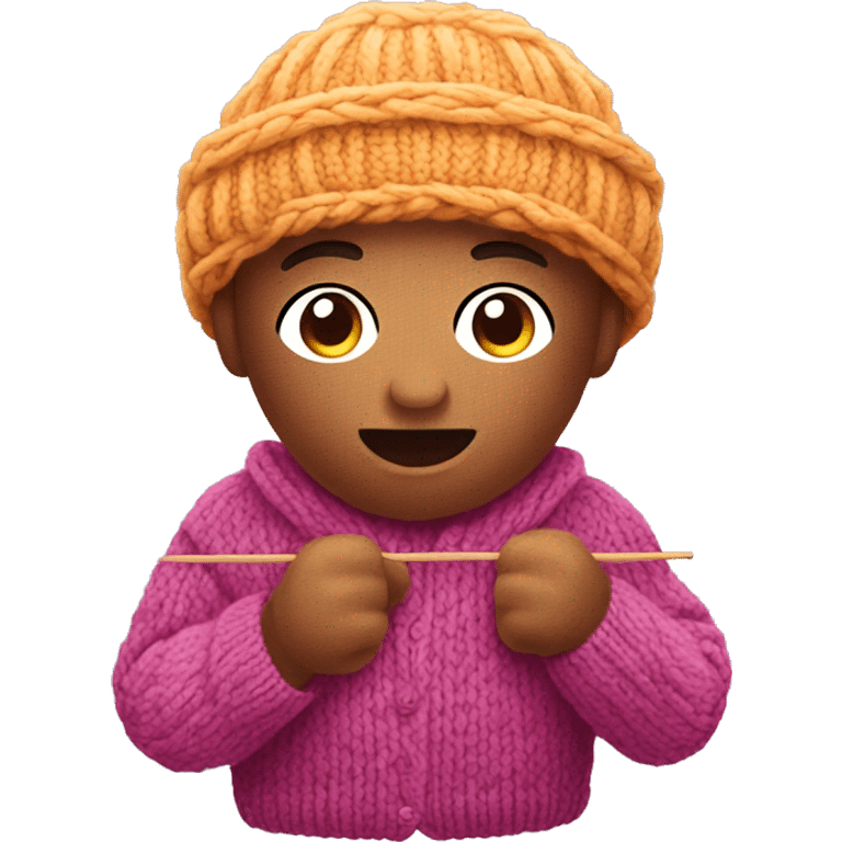 knitting emoji