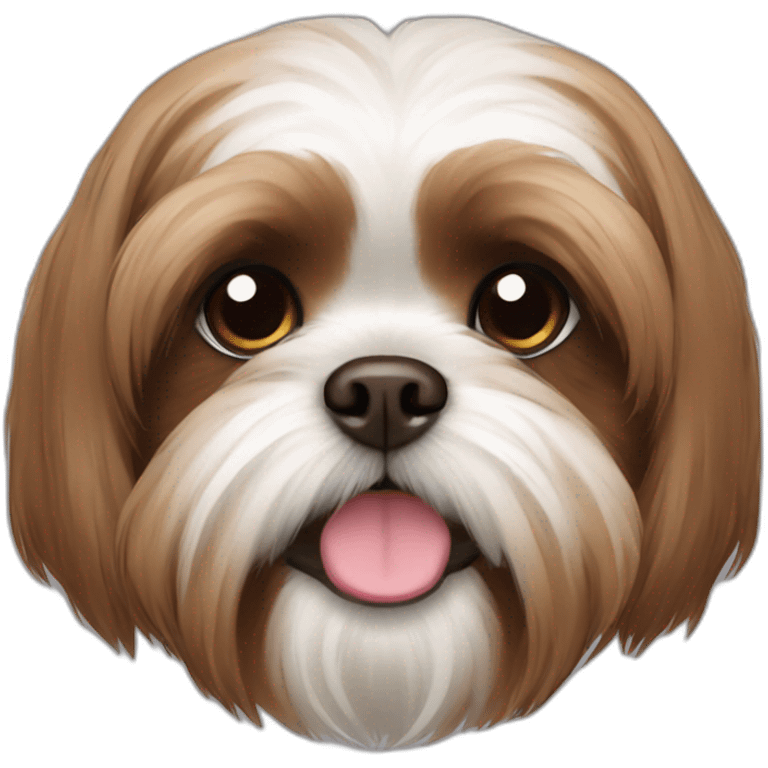 Brown Shih-tzu emoji