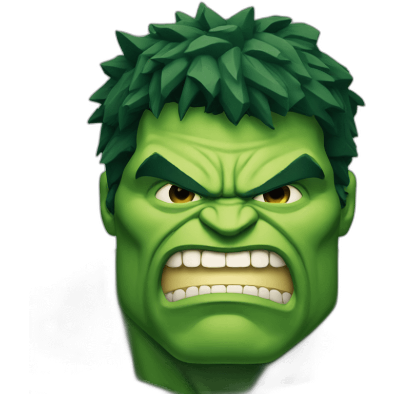 Hulk-head emoji