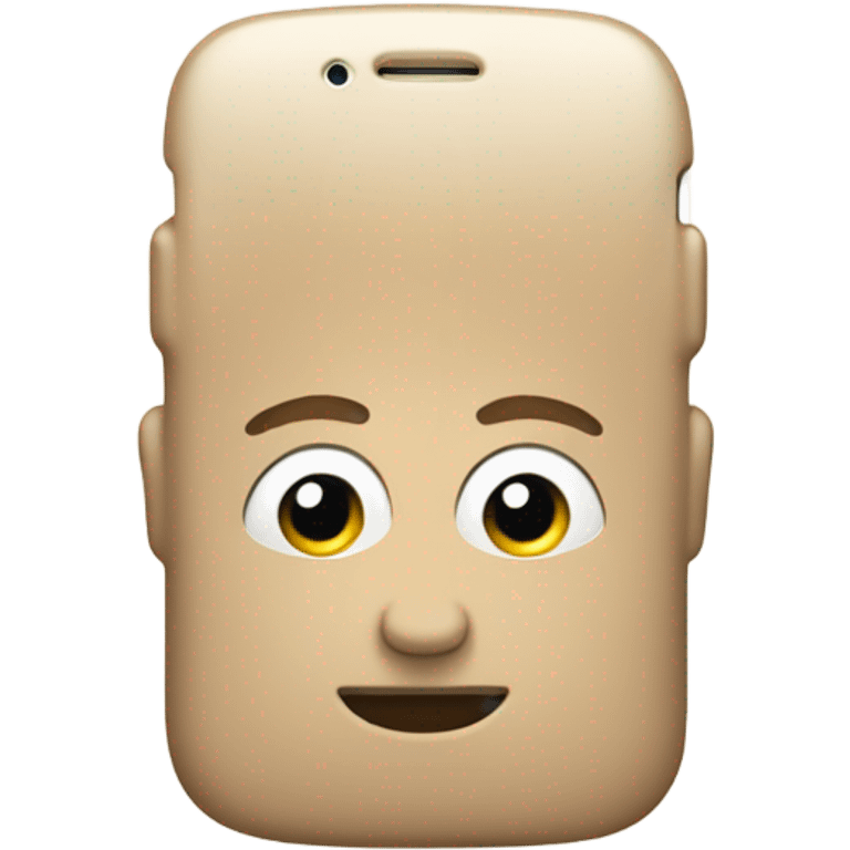 Beige iPhone  emoji