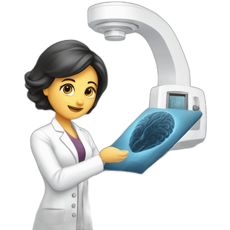 Posh-Radiologist-performing-breast-mri-to-woman emoji