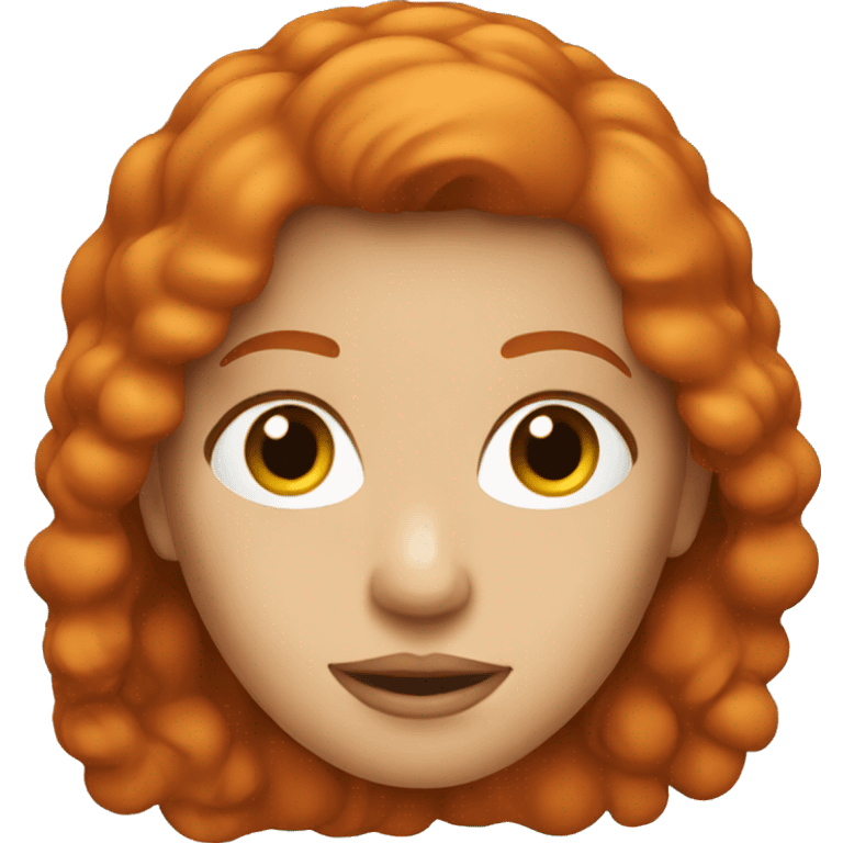 Redhead woman emoji