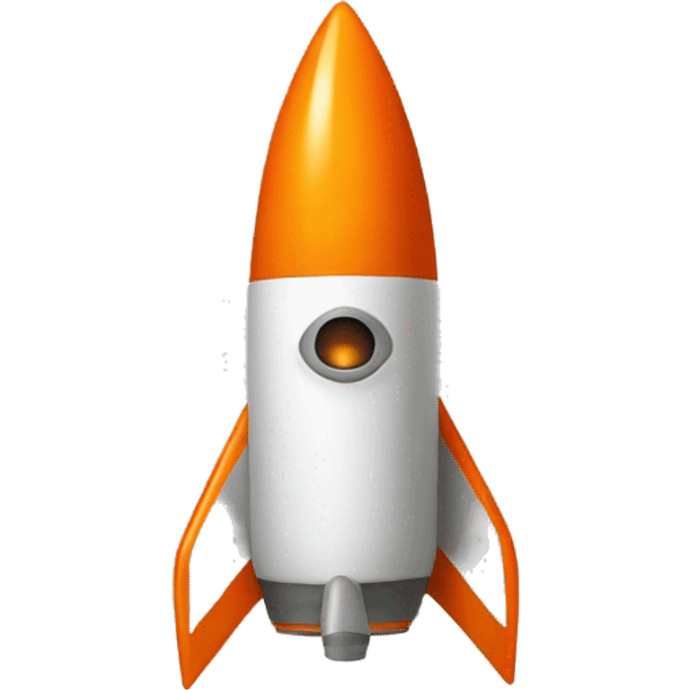 Orange Rocket emoji