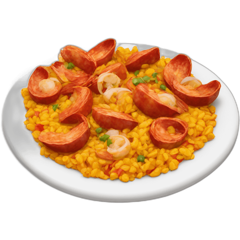 paella chorizo emoji