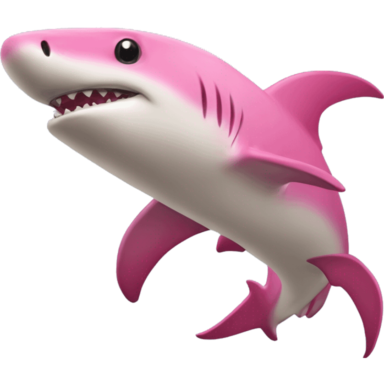 pink hammerhead shark emoji