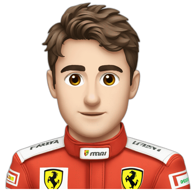 Charles Leclerc Ferrari emoji