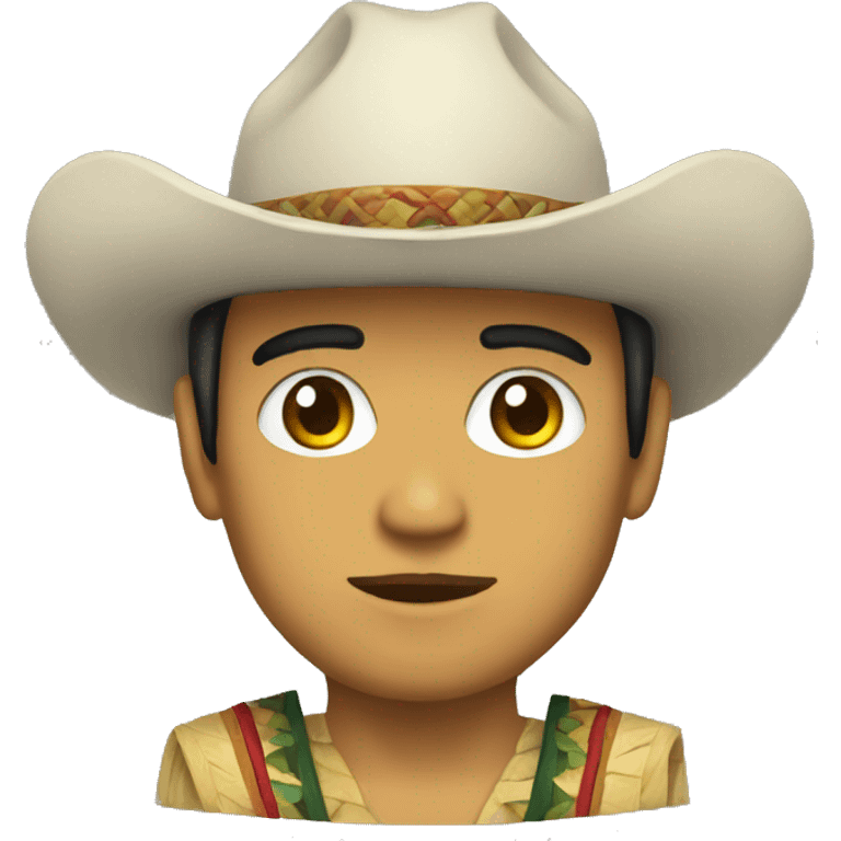 persona yucateca con hipil emoji