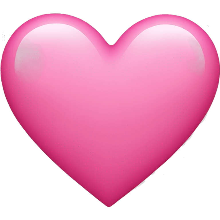 Pink heart emoji