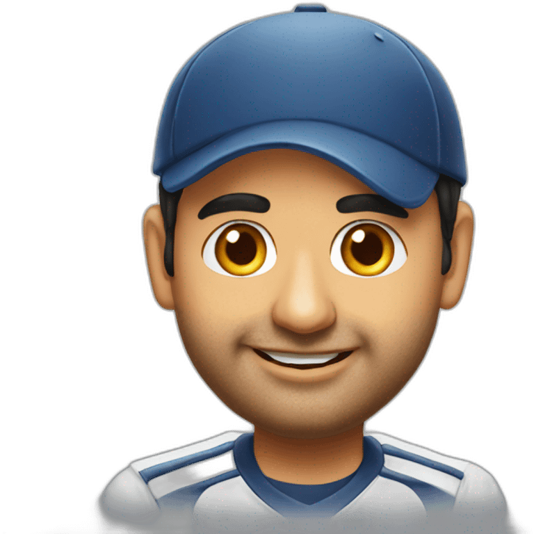 Kapil Sharma as cricketer  emoji