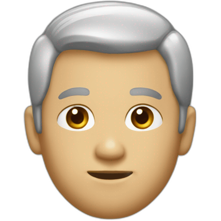 Moi sur un élément emoji