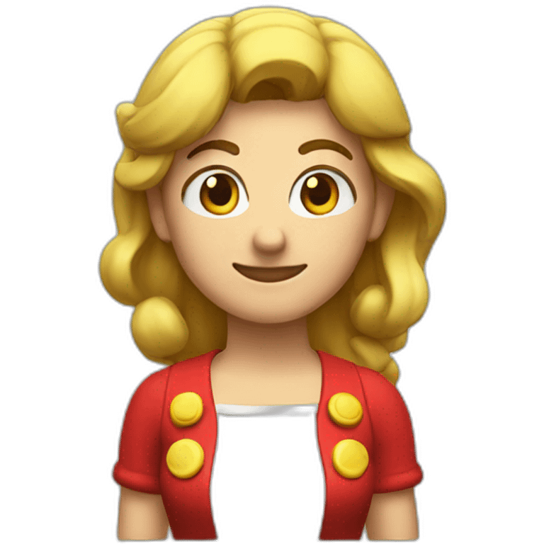 mario as a woman emoji