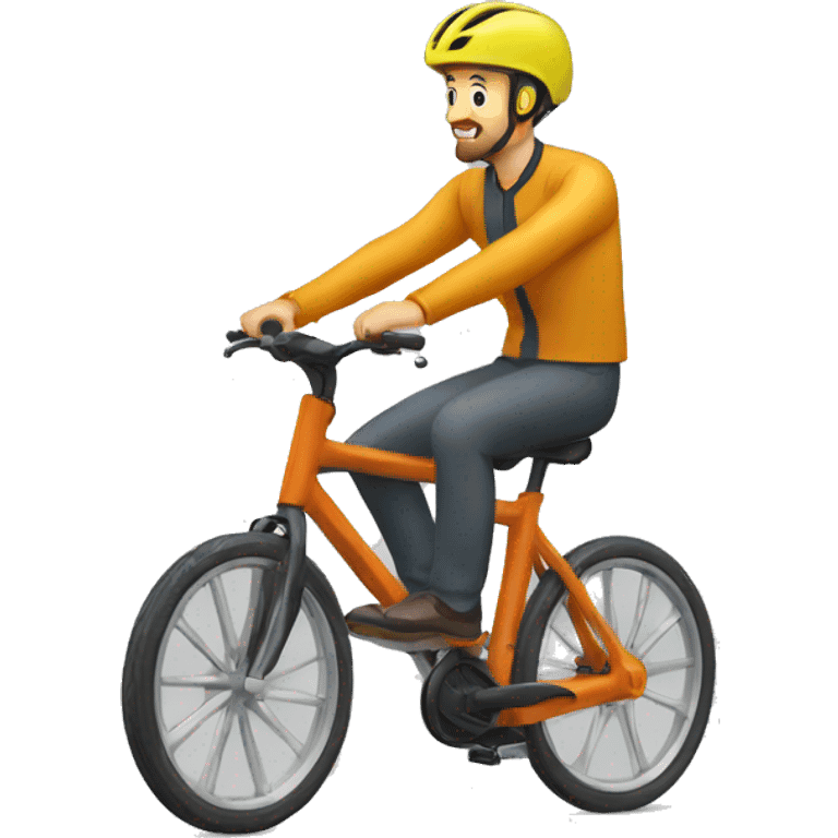 DAF sur un vélo emoji