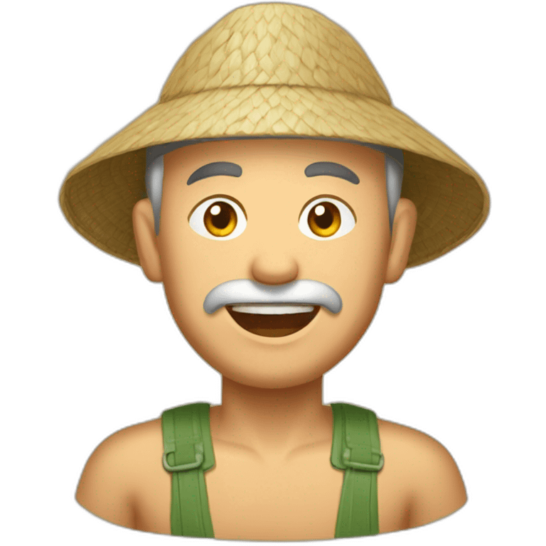 vietnamese rice farmer emoji