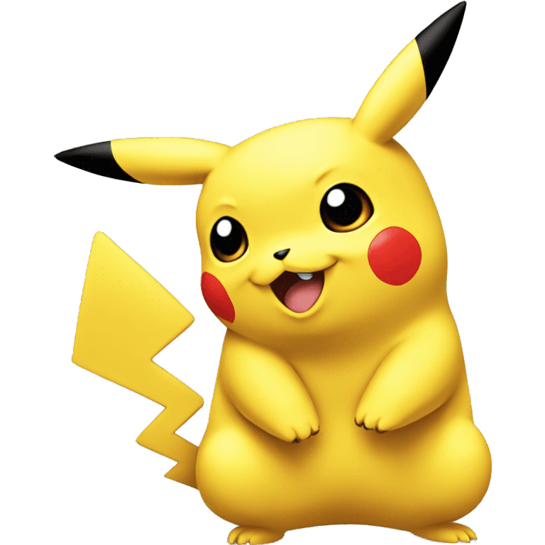 Pikachu enojado  emoji