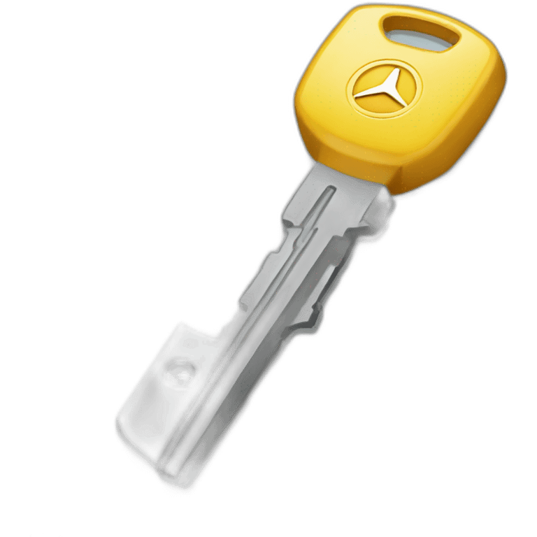 car key mercedes emoji