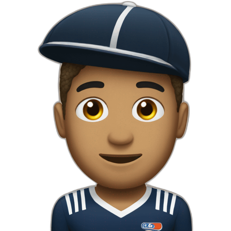 mbappé with a kippa emoji