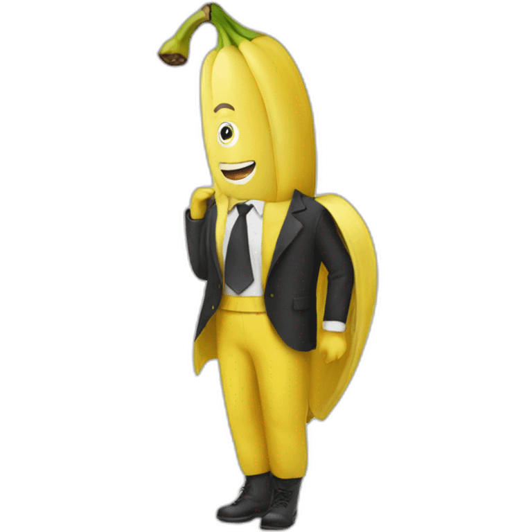 banana costume man emoji