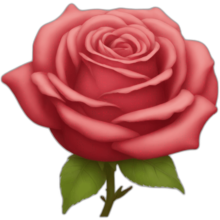 Rose rouge emoji