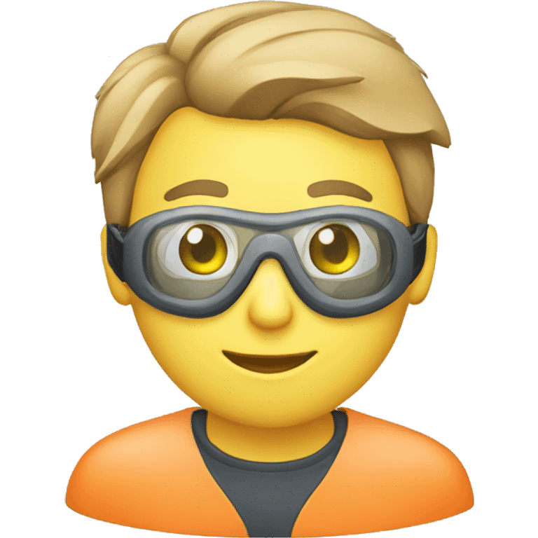 goggles for laboratory emoji