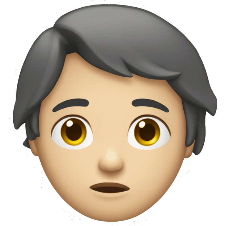 Carita de personaje sad  emoji