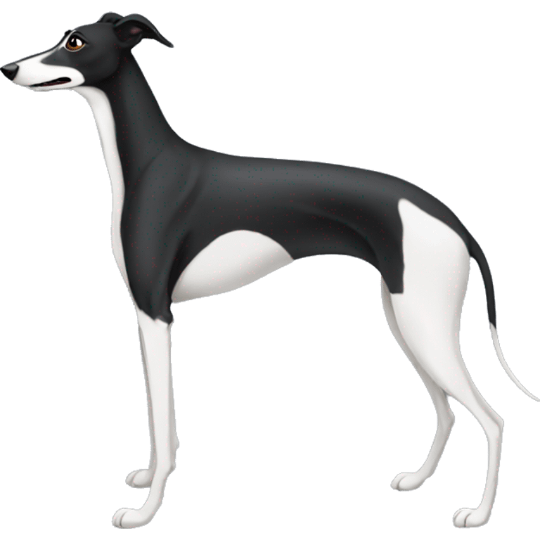 Black greyhound emoji