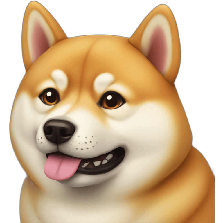 fat shiba inu emoji