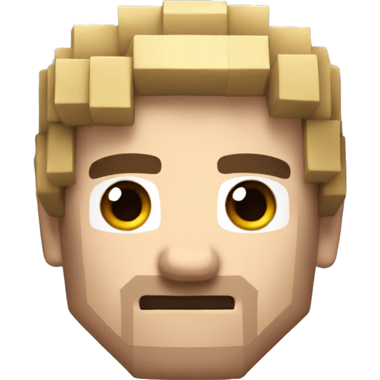 Steve from Minecraft emoji