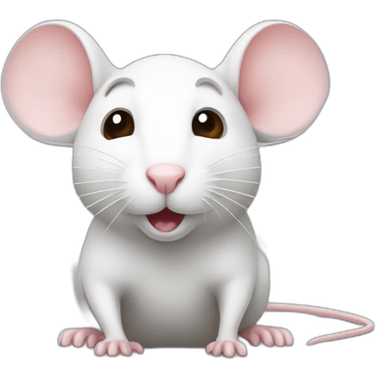 white Mouse emoji