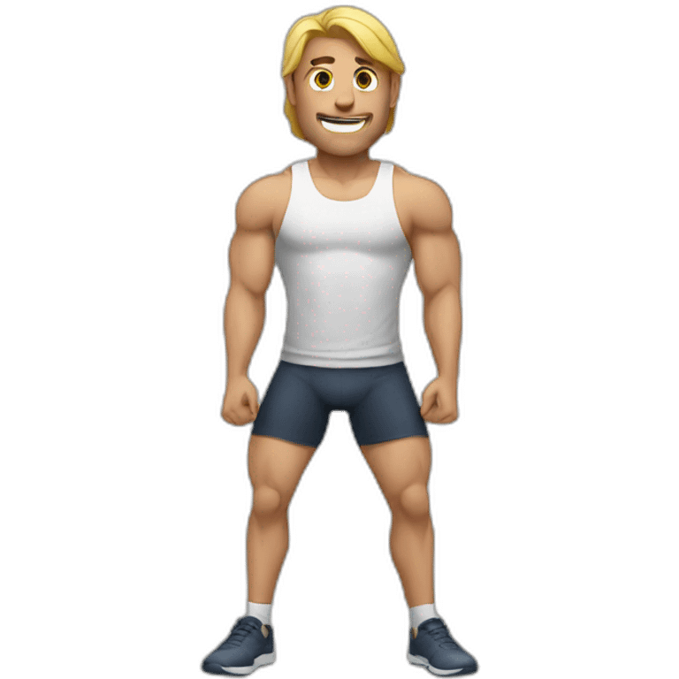 Gym guy emoji