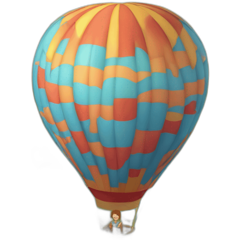 World Narcolepsy Day hot air balloon emoji