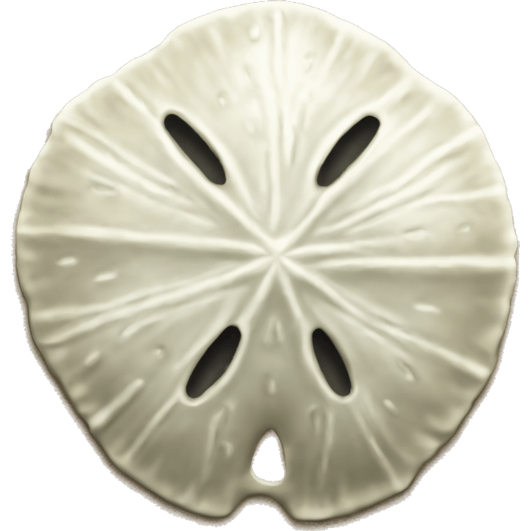 Sand dollar emoji