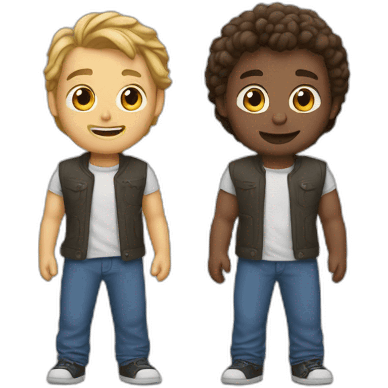 David y Daniel emoji