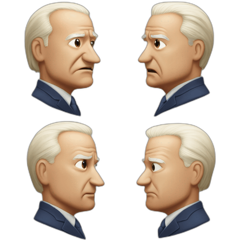 joe biden fighting hitler emoji