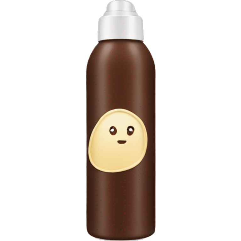 hair mousse in bottle no face emoji