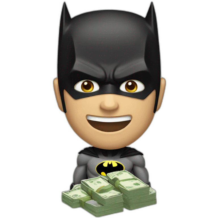 batman money emoji