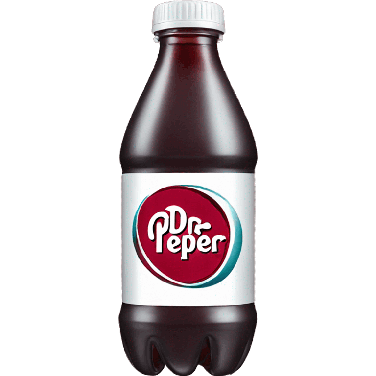 Diet Dr Pepper bottle emoji